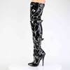 Devious - DOMINA3027 Overknee Boots - Black Product image